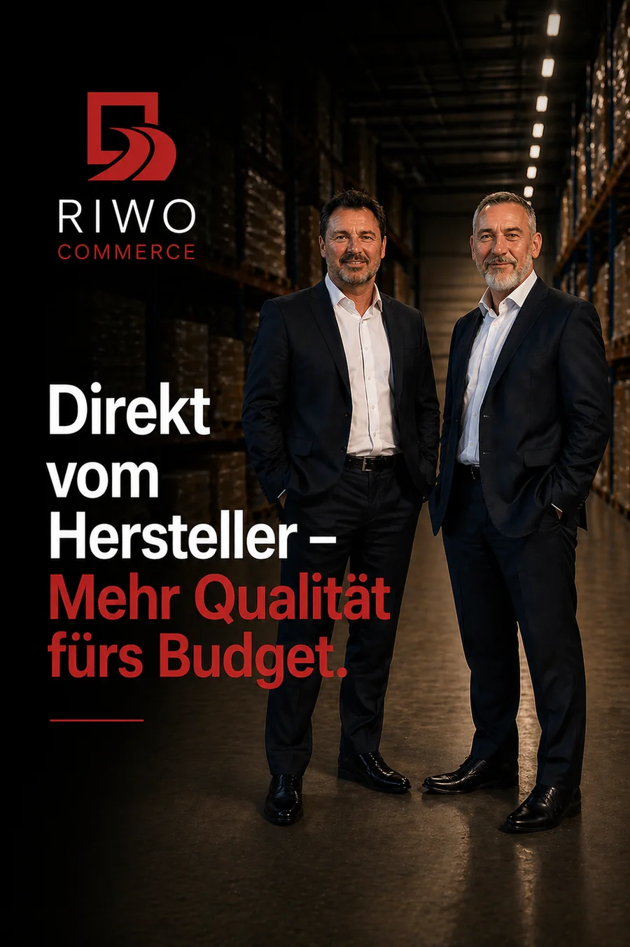 Die Ansprechpartner von Riwo Commerce im Lager